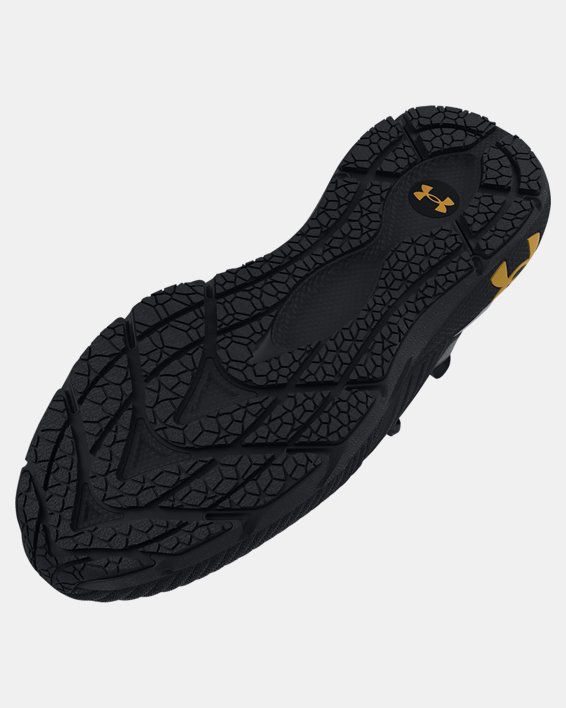 中性UA HOVR™ Phantom 2 IntelliKnit Visual Materials跑鞋, Black, pdpMainDesktop image number 4